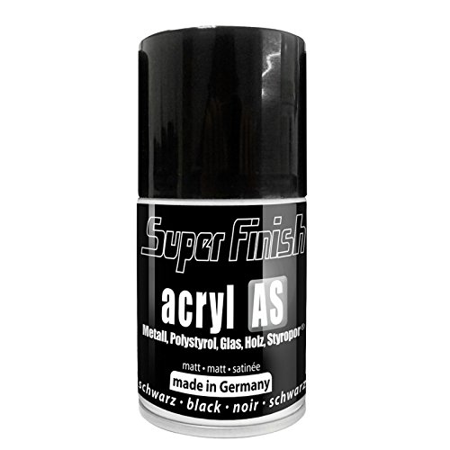 Stanger 116007 Superfinish Acryl AS 100 ml schwarz-OC 71M matt von Stanger