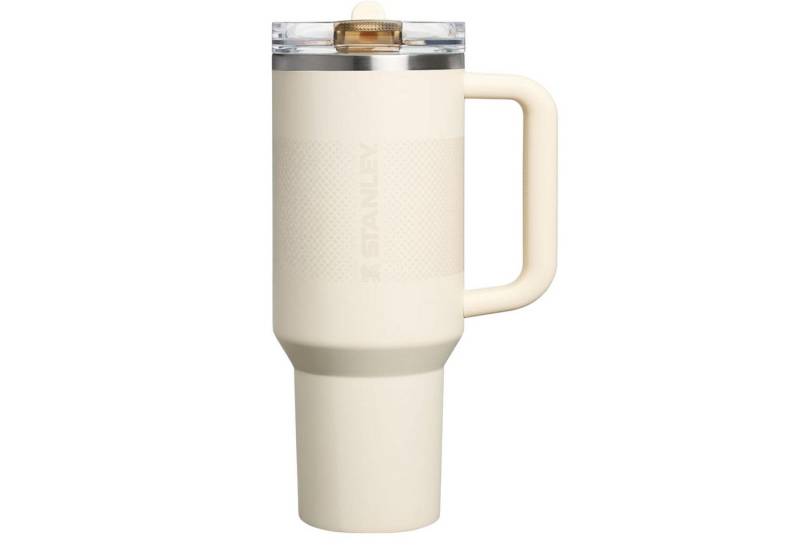 Stanley 1913 Thermoflasche Quencher® ProTour Flip Trinkbecher mit Strohhalm, 1,18 l Creme von Stanley 1913