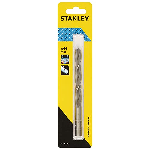 Stanley Accesorios Sta50726-Qz Hss-Cnc Bohrer für Metalldurchmesser 11 mm von Stanley