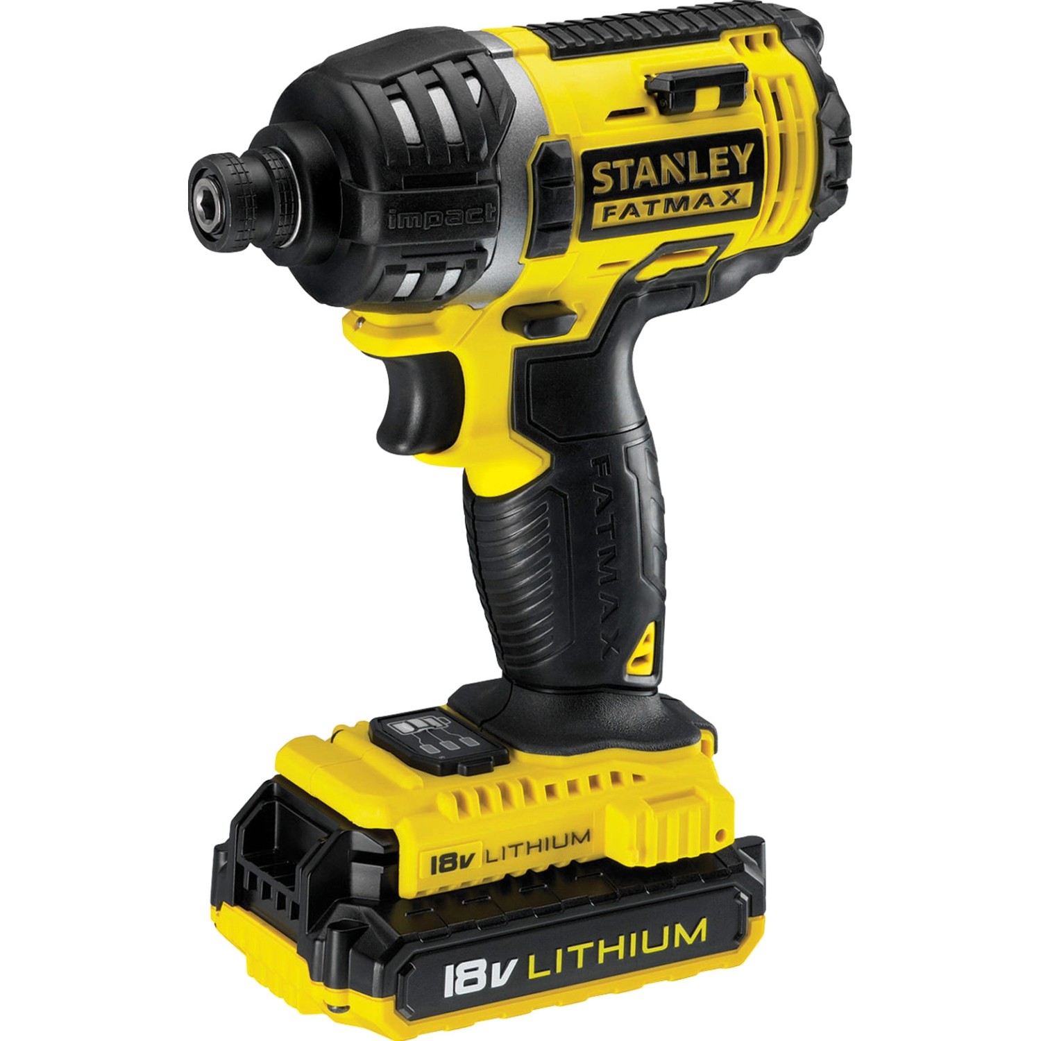 Stanley FatMax 18 V Akku-Schlagschrauber FMC645D2 inkl. 2 Ah Akkus mit Koffer von Stanley FatMax