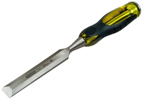Stanley FatMax Beitel, 20mm Klingenbreite, Thru-Thang-Klinge, Stahl-Schlagkappe, Griff mit Weichstoffeinsätzen, 0-16-259 von Stanley - FatMax