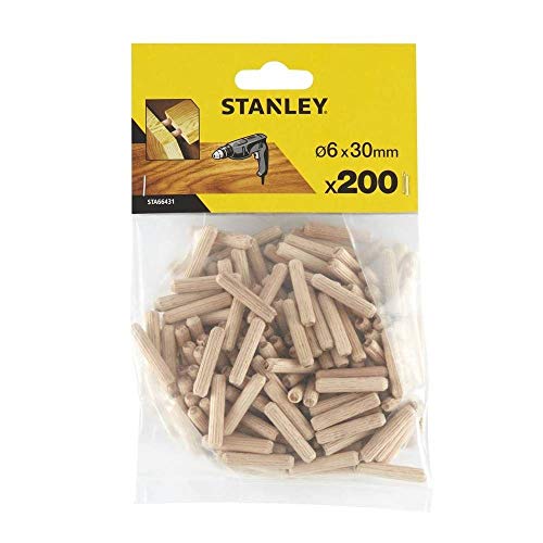 200 espigas para ensamblar ° 6x30 mm. von Stanley