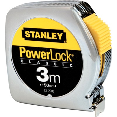 Bandmaß Powerlock Kunststoff 3m x 19mm Bandmaß Powerlock Kunststoff 3m x 19mm von Stanley