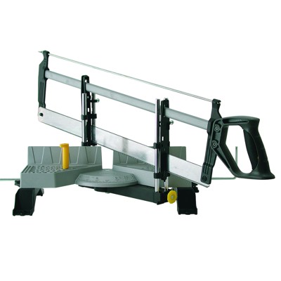 Gehrungslade Metall 560mm, mit Säge von Stanley
