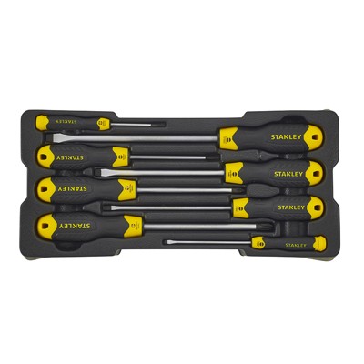 Modul Schraubendreher-Set Cushion Grip, 8-teilig von Stanley