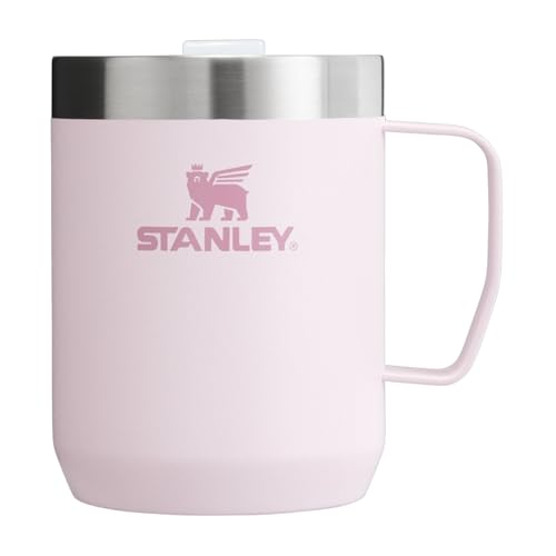Stanley Classic Legendary Camp Mug Thermobecher 8OZ - Hält 1 Stunden Heiß - 2 Stunden Kalt - BPA-Frei - Spülmaschinenfest - Edelstahl Kaffeebecher To Go - Rose Quartz von Stanley
