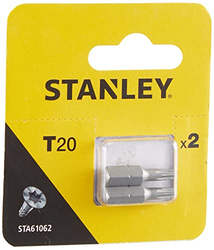 STANLEY 5035048372357 STA61062-XJ 2 puntas Torx 25mm T20, Einheitsgröße von Stanley