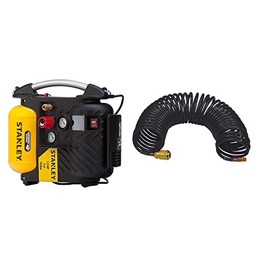 STANLEY Compressor DN200/10/5 + Spiralschlauch 10 Meter von Stanley