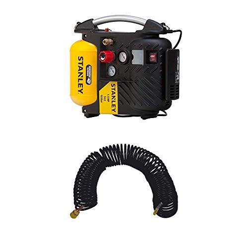 STANLEY Compressor DN200/10/5 + Spiralschlauch 15 Meter von Stanley