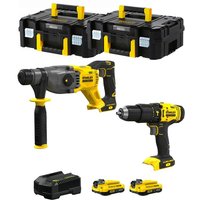 Stanley - FatMax Kit SVK200 (SFMCH900 + SFMCD711 + 2 x 2,0 Ah + Ladegerät + 2 x tstak ii) von Stanley