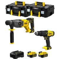 Stanley - FatMax Kit SVK201 (SFMCH900 + SFMCD711 + 2 x 4,0 Ah + Ladegerät + 2 x tstak ii) von Stanley