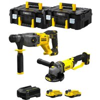 Stanley - FatMax Kit SVK202 (SFMCH900 + SFMCG400 + 2 x 2,0 Ah + Ladegerät + 2 x tstak ii) von Stanley