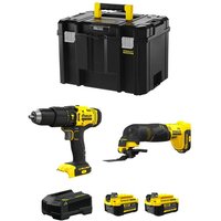 Stanley - FatMax Kit SVK207 (SFMCD711 + SFMCE500 + 2 x 4,0 Ah + Ladegerät + tstak vi) von Stanley