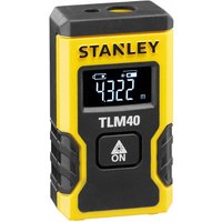Stanley Laser-Entfernungsmesser bis 12m im praktischen Taschenformat (TLM 40) von Stanley