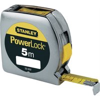 STANLEY Taschenrollbandmaß PowerLock® L.5m B.19mm mm/cm EGII Ku.Sichtfenster SB von Stanley