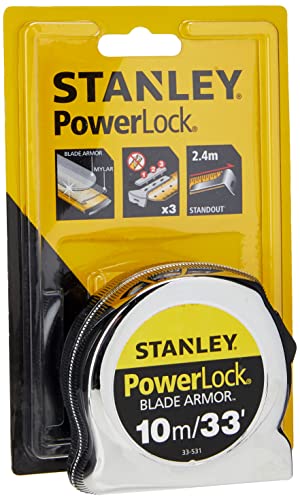Stanley 0-33-531 Powerlock Bandmaß, 10 m Stanley 0-33-531 Powerlock Bandmaß, 10 m von Stanley