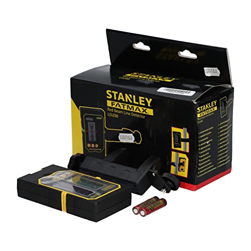 Stanley 1-77-132 Ld200-Erkennungszelle - Verwenden Sie bis zu 30 m - Mittleres und breites Empfangsband - Innen- und Außenbereich - Doppelseitiges LCD-Display - 9-V-Batterie von Stanley