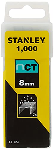 Grapa Tipo 300-8mm - 1000u. (para grapadora 6-CT10X) von Stanley