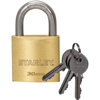 STANLEY 81102 371 401 Vorhängeschloss 30mm Schlüsselschloss von Stanley