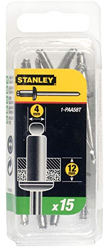 Stanley Aluminiumnieten (4 x 12,5 mm) 15 Stück von Stanley