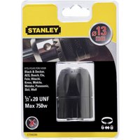 Automatisches Bohrfutter ø 13 mm. Innengewinde. 1/2' x 20 unf. Max. 750 w. Stanley STA66368-QZ Automatisches Bohrfutter ø 13 mm. Innengewinde. 1/2' x 20 unf. Max. 750 w. Stanley STA66368-QZ von Stanley