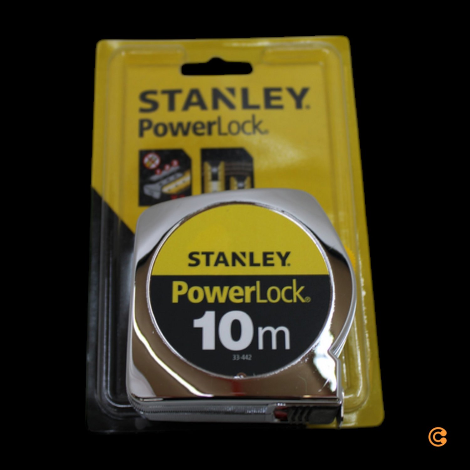 Stanley Bandmass Messwerkzeug Powerlock Kunststoff 10 M Längenmessgerät B-Ware von Stanley