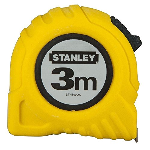 Stanley Bandmaß (3 m, extra-starkes gebogenes Band, Polymer-Schutzschicht, Endhaken dreifach vernietet) 1-30-487 Stanley Bandmaß (3 m, extra-starkes gebogenes Band, Polymer-Schutzschicht, Endhaken dreifach vernietet) 1-30-487 von Stanley