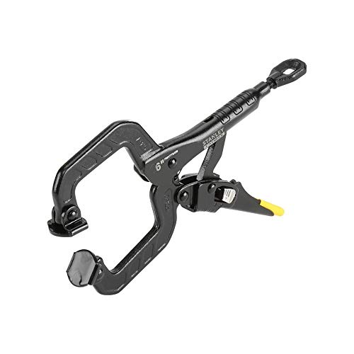 Stanley FatMax C-Gripzange / Festellzange (280 mm, TRULOCK-Zugmechanismus, justierbare Spannkraft und Backenaufnahme, induktionsgehärtete Greifflächen, komfortable Handhabung) FMHT0-74892 von Stanley