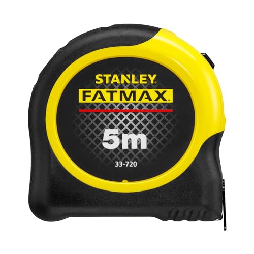 Stanley FatMax Bandmass Blade Armor, 5m Länge, Feststeller, automatischer Rücklauf, Gürtelclip, DynaGrip, 0-33-720 Stanley FatMax Bandmass Blade Armor, 5m Länge, Feststeller, automatischer Rücklauf, Gürtelclip, DynaGrip, 0-33-720 von FatMax