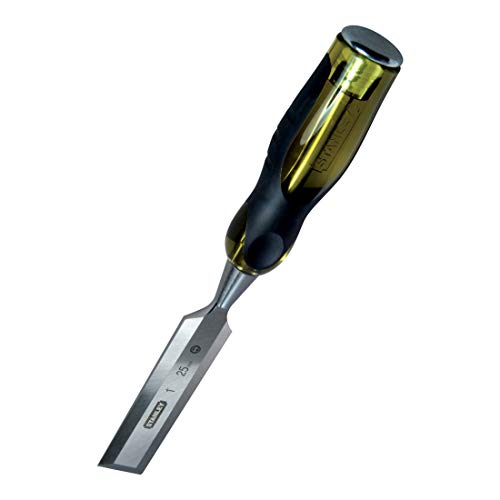 Stanley FatMax Beitel, 10mm Klingenbreite, Thru-Thang-Klinge, Stahl-Schlagkappe, Griff mit Weichstoffeinsätzen, 0-16-253 Stanley FatMax Beitel, 10mm Klingenbreite, Thru-Thang-Klinge, Stahl-Schlagkappe, Griff mit Weichstoffeinsätzen, 0-16-253 von FatMax
