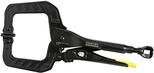 Stanley FatMax C-Gripzange / Festellzange (280 mm, TRULOCK-Zugmechanismus, justierbare Spannkraft und Backenaufnahme, induktionsgehärtete Greifflächen, komfortable Handhabung) FMHT0-74892 von Stanley - FatMax