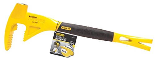 Stanley FatMax Fubar I Abbruchwerkzeug, 4-in-1 Werkzeug, Nagelschlitz, Backen für Hölzer, Stemmeisen, 1-55-099 von Stanley - FatMax