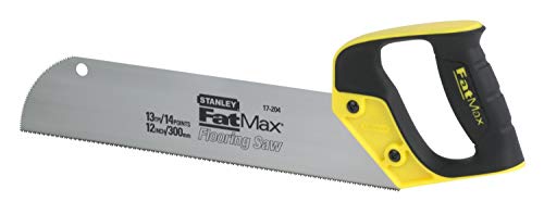 Stanley FatMax Furniersäge (45° / 90° Anschlag, ABS-Kunststoff Griff, 13 Zähne/Inch, 0.7 mm dickes Sägeblatt) 2-17-204 von Stanley