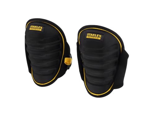 Stanley FatMax Gel-Knieschützer (halbhartgeformt, Knieschoner mit High Memory Gel, hohe Bewegungsfreiheit, 1680 Denier Gewebe für Abriebfestigkeit) FMST82959-1 von Stanley