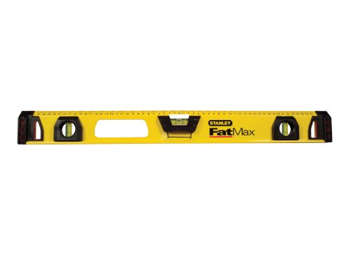 Stanley FatMax I-Profil Wasserwaage II (120 cm Länge, 2 vertikale Libellen/1 horizontale Libelle, Aluminium) 1-43-555 Stanley FatMax I-Profil Wasserwaage II (120 cm Länge, 2 vertikale Libellen/1 horizontale Libelle, Aluminium) 1-43-555 von STANLEY FATMAX