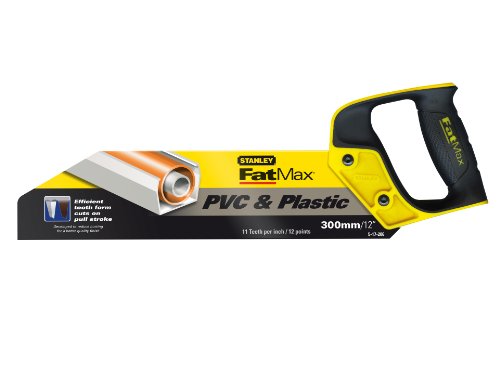Stanley FatMax Kunststoffsäge, feine Verzahnung, 11 Zähne/Inch, 300mm Blattlänge, 2-17-206 Stanley FatMax Kunststoffsäge, feine Verzahnung, 11 Zähne/Inch, 300mm Blattlänge, 2-17-206 von FatMax