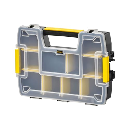 Stanley FatMax Werkzeug-Organizer Sortmaster / Aufbewahrungsbox ( 29,5x6,5x21,5 cm, stapelbar mit Verriegelung, entnehmbare Einsätze, Aufbewahrung von Werkzeugen/Kleinteilen) STST1-70720 Stanley FatMax Werkzeug-Organizer Sortmaster / Aufbewahrungsbox ( 29,5x6,5x21,5 cm, stapelbar mit Verriegelung, entnehmbare Einsätze, Aufbewahrung von Werkzeugen/Kleinteilen) STST1-70720 von Stanley