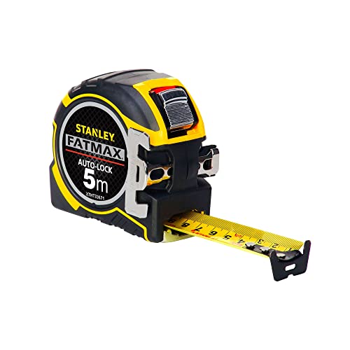 STANLEY FatMax Maßband Pro Bandmaß Autolock (5 m Länge, 32 mm Klingenbreite, BladeArmor-Überzug, Bi-Material Gehäuse) XTHT0-33671 STANLEY FatMax Maßband Pro Bandmaß Autolock (5 m Länge, 32 mm Klingenbreite, BladeArmor-Überzug, Bi-Material Gehäuse) XTHT0-33671 von FatMax