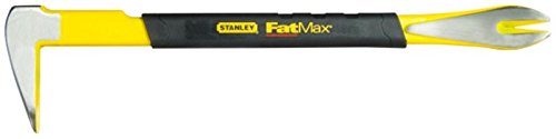 Stanley FatMax Präzisionseisen (schmale Schaufel, 25 cm Länge, flache Nagelklaue, Federstahl, Karbonstahl) 1-55-511 von Stanley