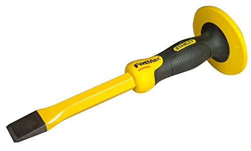 STANLEY FatMax Präzisionsflachmeissel Fliesen Meißel (mit Handschutz, 25 mm Klingenbreite, Chrom-Vanadium, gehärtet und vergütet) 4-18-332 STANLEY FatMax Präzisionsflachmeissel Fliesen Meißel (mit Handschutz, 25 mm Klingenbreite, Chrom-Vanadium, gehärtet und vergütet) 4-18-332 von FatMax