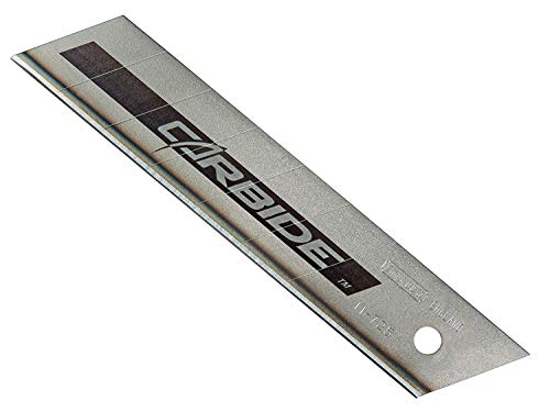 Stanley FatMax Pro Carbide Abbrechklingen STHT0-11825 (25mm, Ersatzklingen für Cuttermesser, langlebige wolframcarbid-beschichtete Schneidkante, ideal zum Schneiden von Karton & Kunststoff, 5 Stück) von Stanley - FatMax