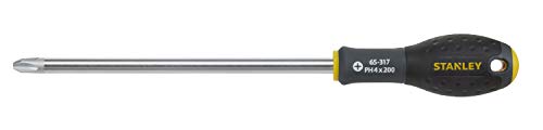 Stanley FatMax Schraubendreher Phillips PH4 (200 m Schwertlänge, Chrom-Vanadium, ergonomischer SoftGrip Handgriff) 1-65-317 von Stanley - FatMax
