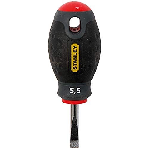 Stanley FatMax Schraubendreher, Schraubenzieher, kurze Form, Schlitz, 5,5 x 30 mm, 1-65-400 Stanley FatMax Schraubendreher, Schraubenzieher, kurze Form, Schlitz, 5,5 x 30 mm, 1-65-400 von FatMax