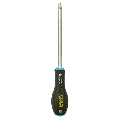 Stanley FatMax Schraubendreher 0-65-338 (Pozidriv PZ3, 150 mm Klingenlänge, Chrom-Vanadium-Klinge, sandgestrahlte Spitze, ergonomischer SoftGrip Handgriff mit Aufhängeauge) Stanley FatMax Schraubendreher 0-65-338 (Pozidriv PZ3, 150 mm Klingenlänge, Chrom-Vanadium-Klinge, sandgestrahlte Spitze, ergonomischer SoftGrip Handgriff mit Aufhängeauge) von FatMax