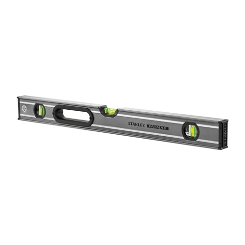 Stanley FatMax Pro Wasserwaage 0-43-624 (60 cm Länge, große horizontale/vertikale Libelle, Schutzkappen, Bi-Material Handgriff, Genauigkeit 0,5 mm/m) Stanley FatMax Pro Wasserwaage 0-43-624 (60 cm Länge, große horizontale/vertikale Libelle, Schutzkappen, Bi-Material Handgriff, Genauigkeit 0,5 mm/m) von FatMax