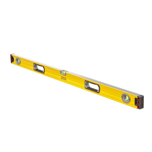 Stanley FatMax Wasserwaage II, 120cm Länge, horizontale Libelle, vertikale Libellen, Aluminiumkorpus, 1-43-548 Stanley FatMax Wasserwaage II, 120cm Länge, horizontale Libelle, vertikale Libellen, Aluminiumkorpus, 1-43-548 von FatMax