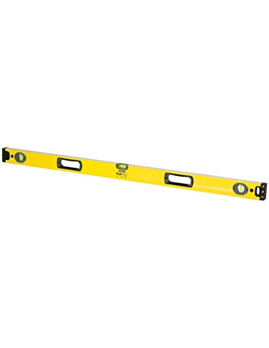 Stanley FatMax Wasserwaage II, Hohlprofil (90 cm Länge, horizontale Libelle, vertikale Libellen, Aluminiumkorpus) 1-43-536 von Stanley - FatMax