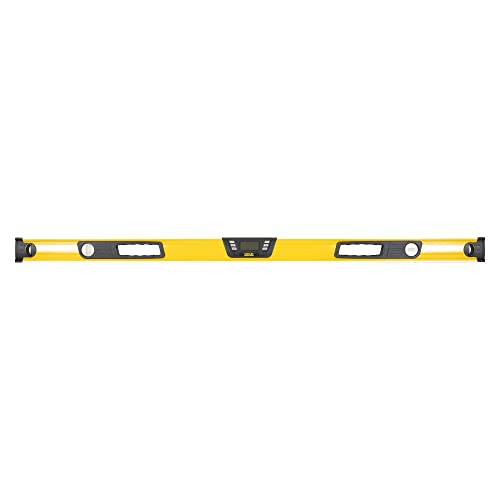 Stanley FatMax digitale Wasserwaage (120 cm, Neigungsmesser, Hohe Messgenauigket und Messbereich, Messung in Grad, Prozent, mm/m) 0–42–086, Gelb von Stanley - FatMax