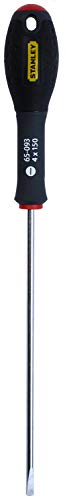 Stanley FatMax Schraubendreher Schlitz, Parallelspitze 4mm, 150mm Schwertlänge, Chrom-Vanadium, Soft-Grip, 0-65-093 Stanley FatMax Schraubendreher Schlitz, Parallelspitze 4mm, 150mm Schwertlänge, Chrom-Vanadium, Soft-Grip, 0-65-093 von FatMax