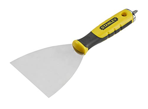 Stanley Fugenspachtel mit PH2-Bit (100 mm Klingenlänge, Griffaussparung, konisches Blatt aus rostfreiem Stahl) STHT0-28000 Stanley Fugenspachtel mit PH2-Bit (100 mm Klingenlänge, Griffaussparung, konisches Blatt aus rostfreiem Stahl) STHT0-28000 von Stanley